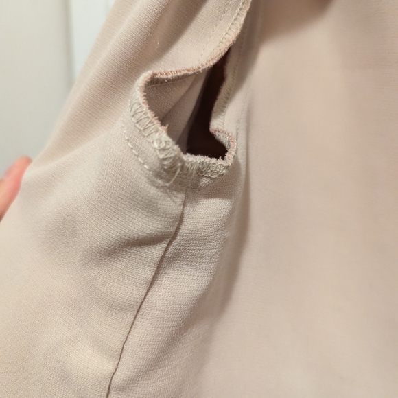 Salmon & Blush Pink Drape Blazer - Picture 5 of 5